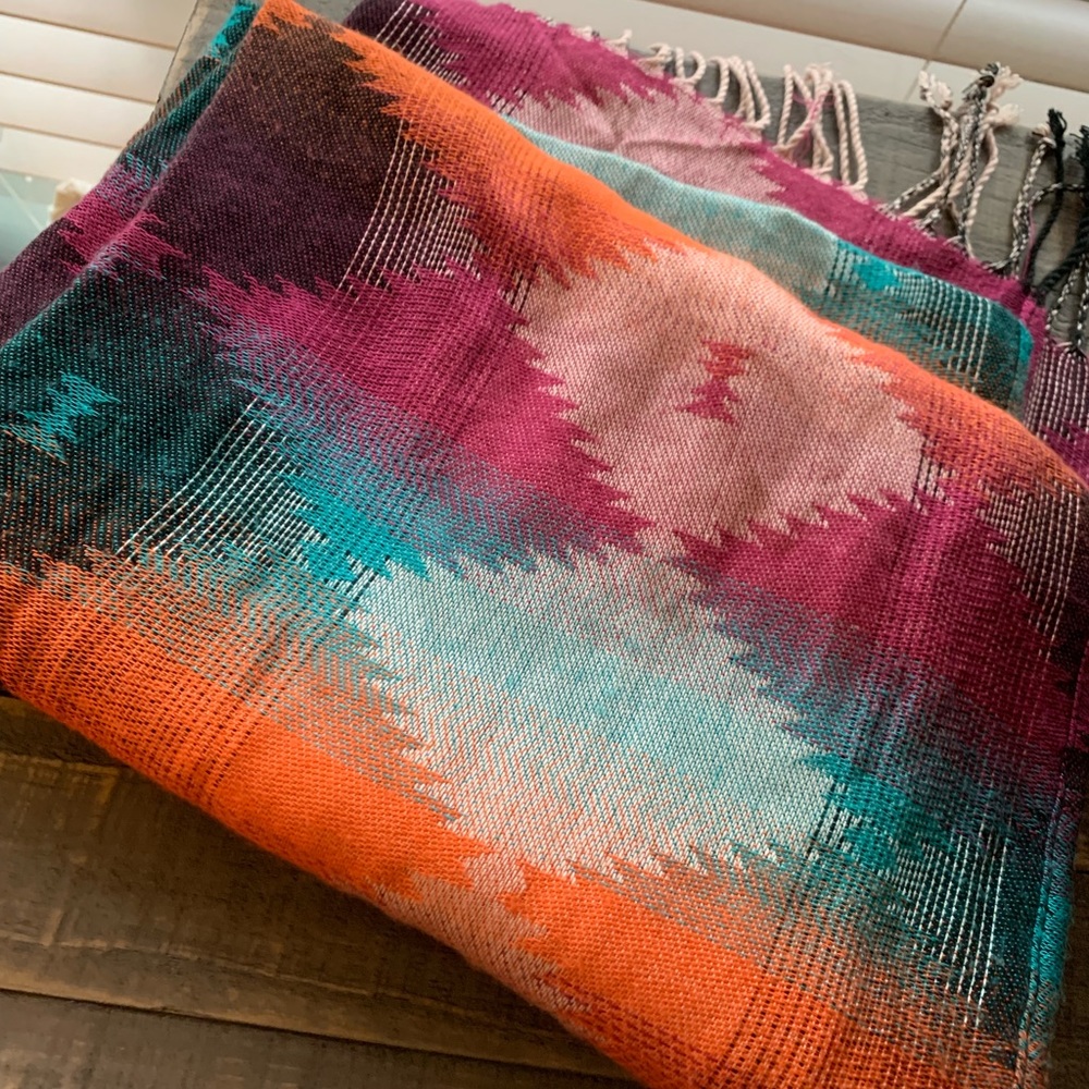 Multi color scarf/wrap